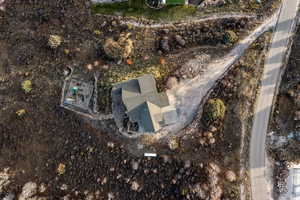 Aerial view of property's location