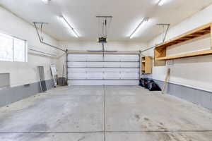 INSULATED OVER-SIZED 2-car garage