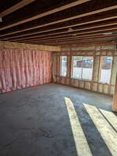 Miscellaneous room featuring concrete floors