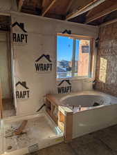 Bathroom with a bath