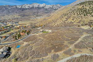 View of mountain background