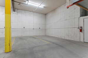 View of parking deck