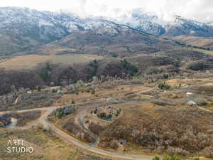 Mountain view featuring rural landscape