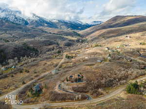 View of mountain backdrop