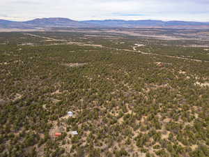 Bird's eye view of mountains