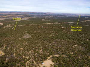 Aerial view of mountains