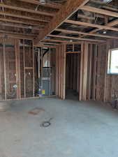 Misc room featuring heating unit