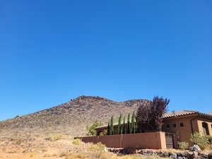 View of mountain backdrop