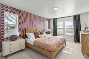 photo is of model home