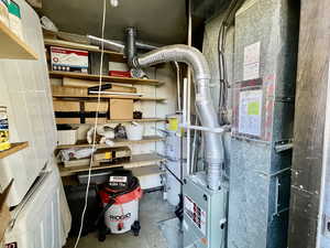 Utilities with secured water heater