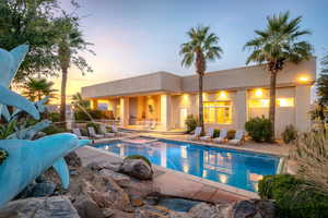 Swimming pool featuring a patio area