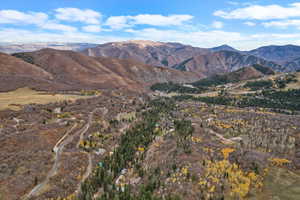 View of mountain backdro