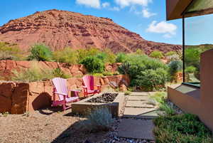 Patio and Fire Feature