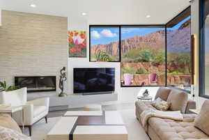 Living Area and Views