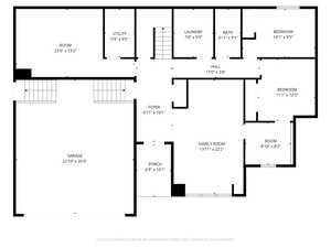 Lower Level floor plan