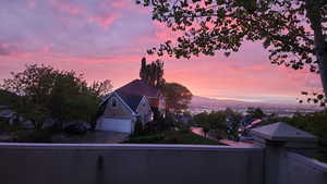 View of mountain backdrop