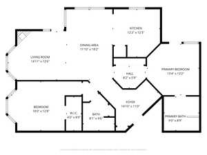 View of room layout