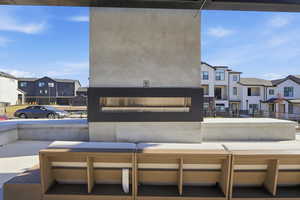 View of patio featuring a residential view