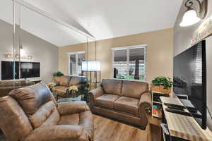 Bedroom 3 currently used as TV room