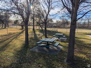 View of home's community featuring a patio area
