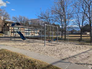 View of community playground