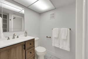 Bathroom in Basement with Shower