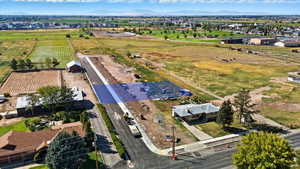 View of rural area with mountains