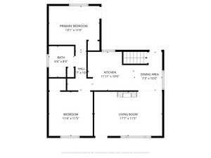 View of home floor plan