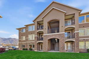 View of property featuring a mountain view