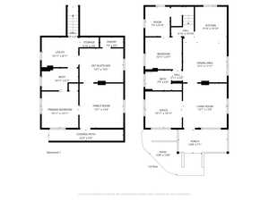 View of floor plan / room layout