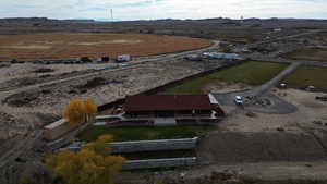 View of property location featuring rural landscape and mountains