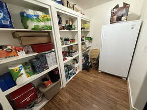 View of storage room