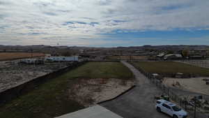 View of rural area featuring a mountain backdrop
