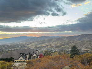 View of mountain backdrop