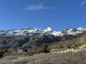 View of mountain background