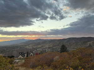 View of mountain backdrop
