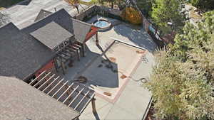 Drone / aerial view