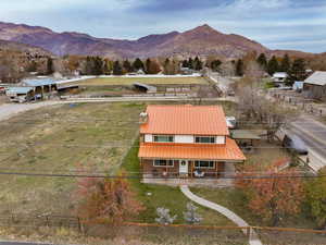 View of rural area featuring a mountainous background