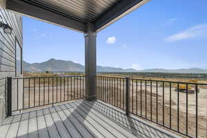 Covered basket deck. (this view is in Lehi)
