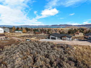 View of mountain backdrop