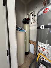 Utilities featuring water purifying system.