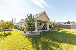 Back of house featuring a patio area.