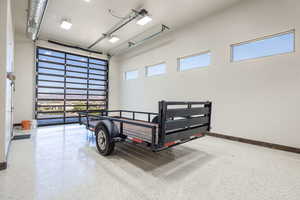 RV Garage with baseboards