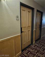 View of exterior entry