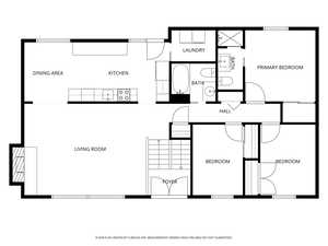 View of floor plan / room layout