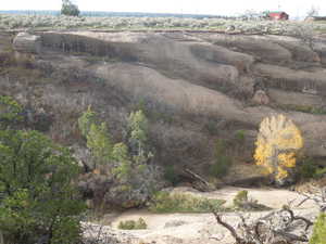 Aerial overview of property's location