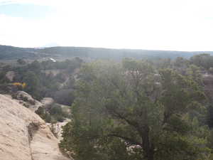View of mountain backdrop