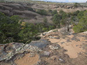 View of mountain backdrop