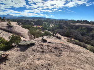 View of mountain backdrop