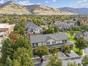 Drone / aerial view of mountains